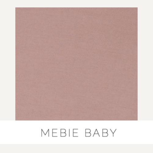 Dusty Rose Bamboo Crib Sheet
