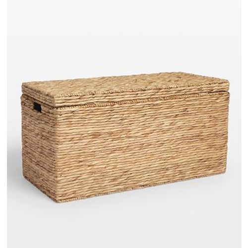 Large Lidded Basket - 36"L x 16"W x 18.5"H