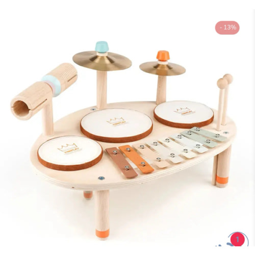 Drum Set for Toddlers | 9-in-1 Montessori Musical Instruments – Joyreal