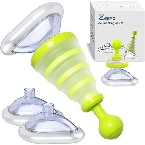 Choking Rescue Device, Anti Choking Device for Kids and Adults, Portable First Aid Choking Rescue, Airway Suction Device for Children and Adults - Home Kit