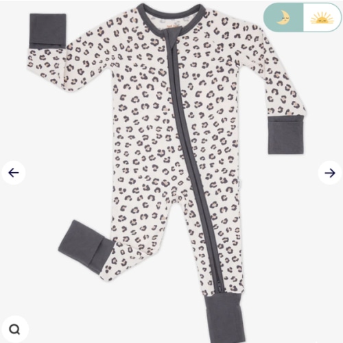 Luxe Leopard Zippy | Little Sleepies