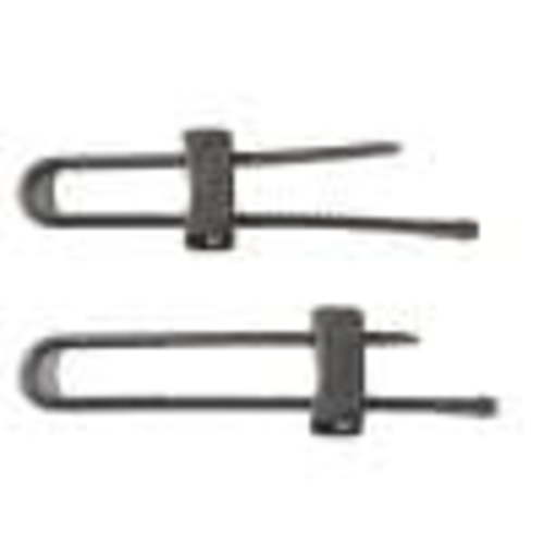 Safety 1st Double Door Baby-Proofing Cabinet Lock (2pk), Charcoal, Toddler