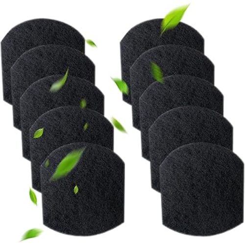 10 PCS Baby Diaper Pail Deodorizer for Ubbi Diaper Pail,Activated Charcoal Odor Absorber Filters Compatible with Ubbi Steel, Precise Fit, Odor Locking & Keep Nursery Fresh