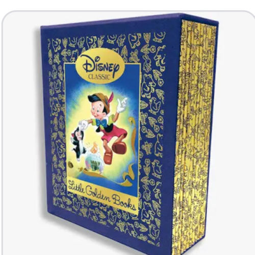12 Beloved Disney Classic Little Golden Books (Boxed Set)