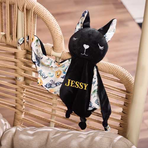 Baby Bat Comforter, Personalized Halloween Baby Bat Security Blanket, Plush Bat Baby Blanket, Baby Shower Gifts, Plush Stuff Decorations
