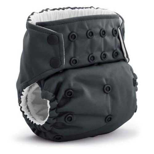 Kanga Care Rumparooz G3 AWJ Reusable One Size Cloth Pocket Diaper  - Castle Gray