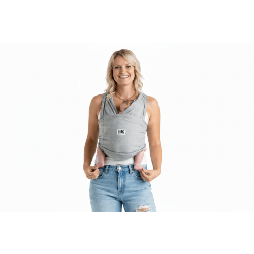 Baby K'tan Original Baby Carrier | Heather Grey | Medium