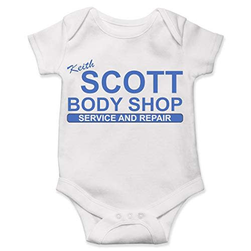 Keith Scott Service and Repair Body Shop Baby Bodysuit Bodysuit Creeper One Tree Hill Piece Snapsuit Toddler 3T 4T Available