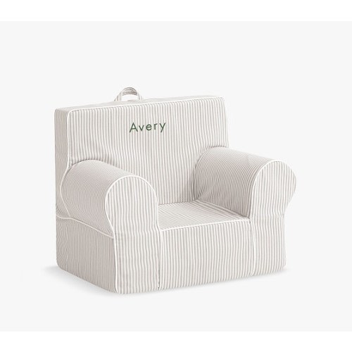 Kids Anywhere Chair®, Oatmeal Oxford Stripe | Pottery Barn Kids
