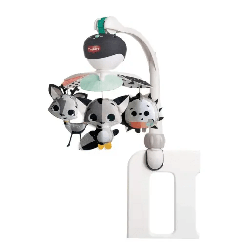 Tiny Love Take Along Baby Mobile for Crib, Newborn Baby Toys, Magical Tales, Black/White, 1 Count
