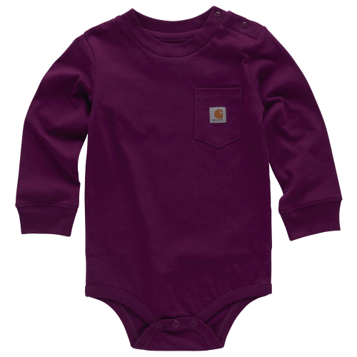 Carhartt Long-Sleeve Pocket Bodysuit for Babies