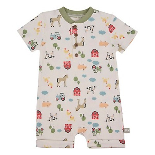 Rugged Bear Green Farm Romper at Tractor Supply Co