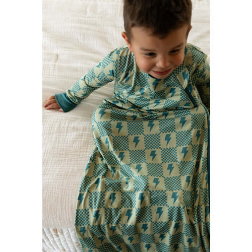 CHECKER LIGHTNING BOLTS | SLEEP SACK