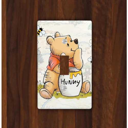 Winnie the Pooh Nursery Light Switch Cover