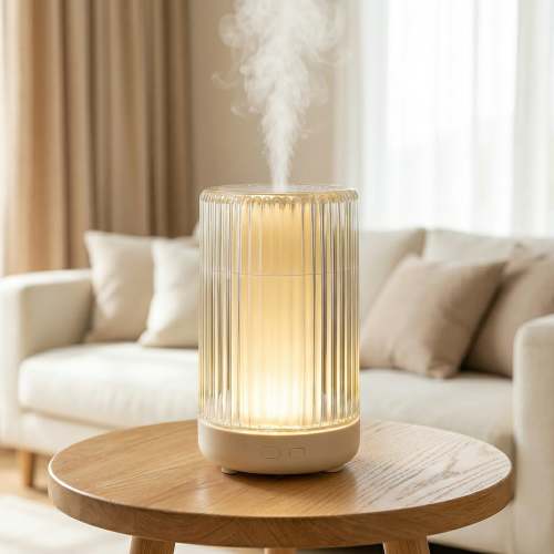 7-Color Clear Diffuser — Lighted Aroma Humidifier | Aroma Paradise