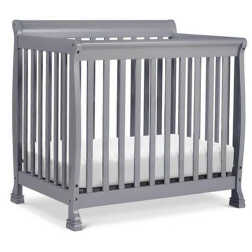 DaVinci Kalani 4-in-1 Convertible Mini Crib, Color: Gray