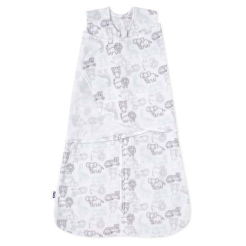HALO Swaddle Micro-Fleece Tog 3.0, Animal Action, Newborn