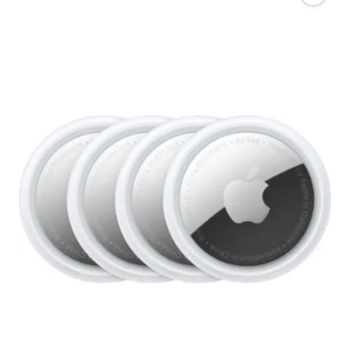 Apple - AirTag (4-Pack) - Silver