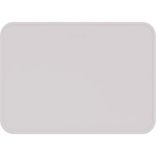 Lalo Silicone Placemat for Toddlers & Babies - Non-Slip Kids Placemat for Restaurants & Dining Tables - Non-Toxic & BPA Free Safe - for Ages of 4 Months and Up - Lavender