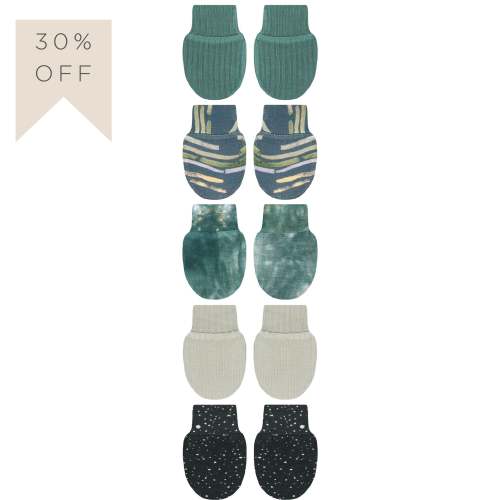 Mitten 5 Pack: Pierce Ribbed