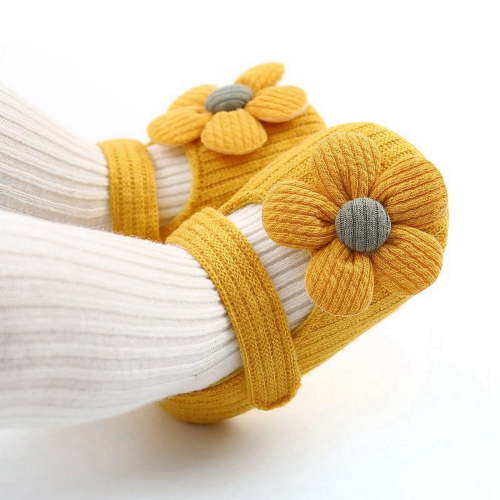 Baby Girl Anti-Slip Casual Crib Shoes Infants Flower Sneakers Soft Soled First Walkers