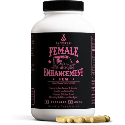 Ancestral Supplements Primal Beef Organ Supplement for Women, 180 Ct