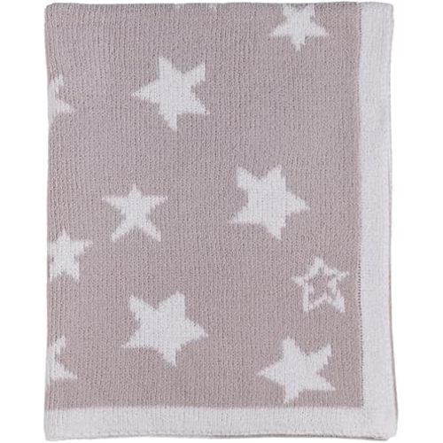 Living Textiles Chenille Knitted Blanket - Grey Galaxy
