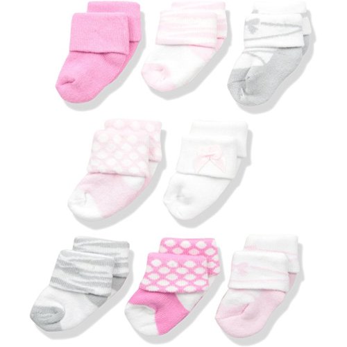 Unisex Baby Newborn Socks - Ballet 8-pack