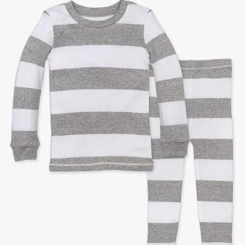 Burt's Bees Baby Organic Cotton Pajamas for Boys, 100% Cotton Pajama Set for Toddlers and Kids, Soft and Stretchable Fabric