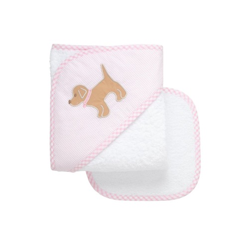 Playful Pals Hooded Towel & Washcloth Set