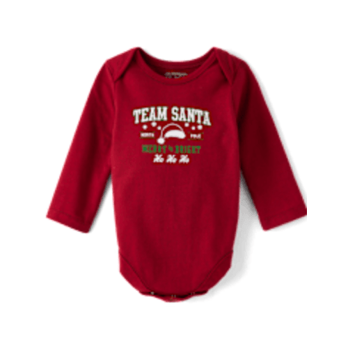 Baby Long Sleeve Snow Cute Graphic Bodysuit - GREEN | The Children's Place