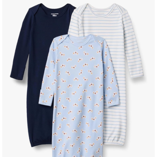 Amazon Essentials Unisex-Baby Long Sleeve Sleeper Cotton Gown