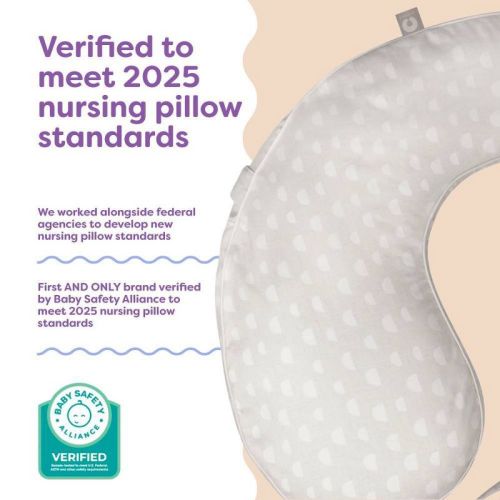 Boppy Uplift Nursing Pillow - Tan Pebbles