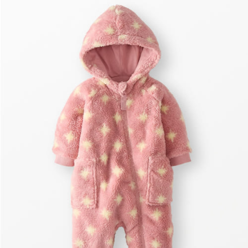Baby Holiday Marshmallow Fleece Romper | Hanna Andersson