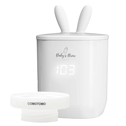 Baby's Brew Portable Bottle Warmer with XL Adapter (Fits Como tomo, Haakaa, Olababy, and Boon Nursh Bottles)
