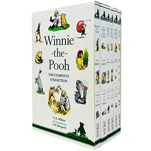 Winnie-the-Pooh The Complete Fiction Collection 6 Books Box Set