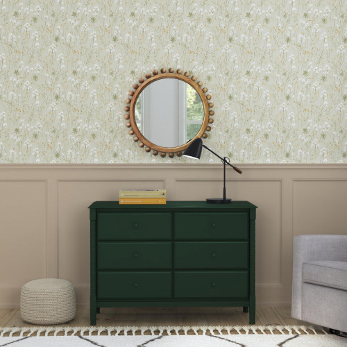 daVinci Jenny Lind Spindle 6-Drawer Dresser - Forest Green