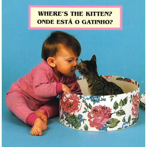 Where's the Kitten? (Portuguese/English) (Board Book)