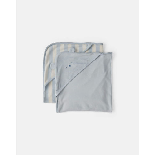 Baby Boy 2-Pack Hooded Towels | Carter’s Oshkosh Canada
