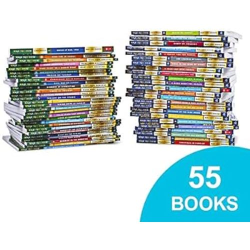 Magic Tree House 55 Book Mega Set - Mary Pope Osborne (Original Magic Tree House books; Merlin Missions Magic Tree House books; Super Edition)