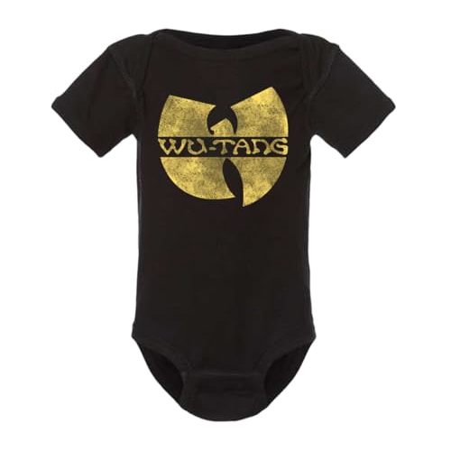 Wu-Tang Clan Classic Distressed Logo Infant Onesie