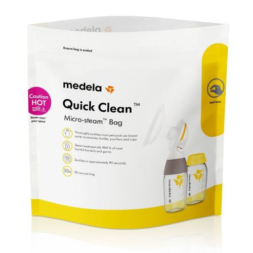 Medela Quick Clean Micro-Steam Sanitizing Bags - 5ct