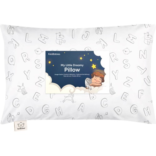 Toddler Pillow with Pillowcase - ABC Land / 13 x 18