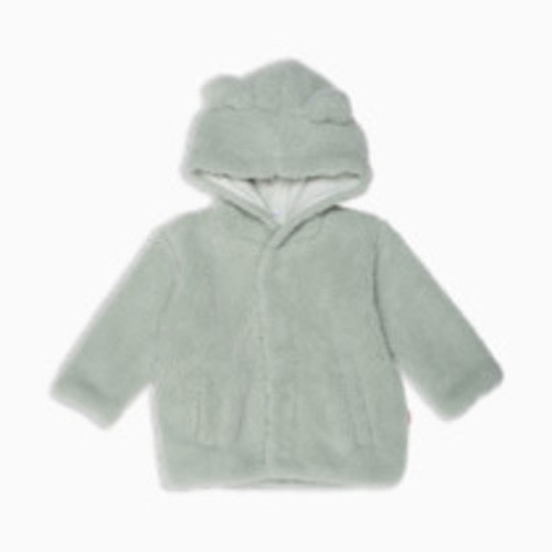 Magnetic Me Fleece Jacket - Sage, 0-6 M