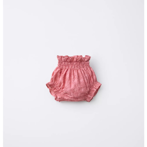 SWISS EMBROIDERED BOTTOMS - Fuchsia | ZARA United States