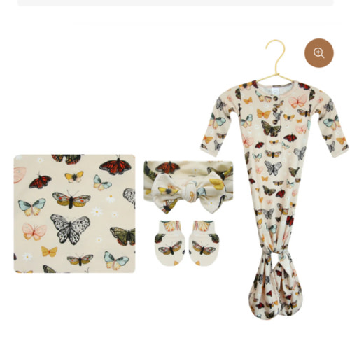 Amelia Newborn Headband Bundle (Gown)