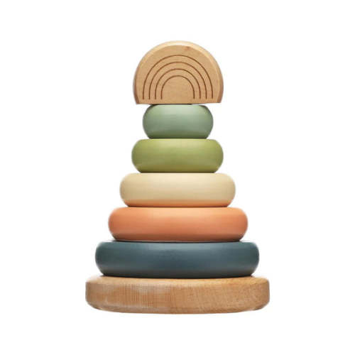 Pearhead - Wooden Stacking Toy