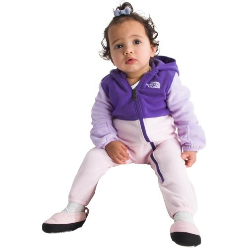 The North Face baby-boys Glacier One-piece | Polar Fleece Onesie With Built-in Mitts & Booties for Boys & Girls