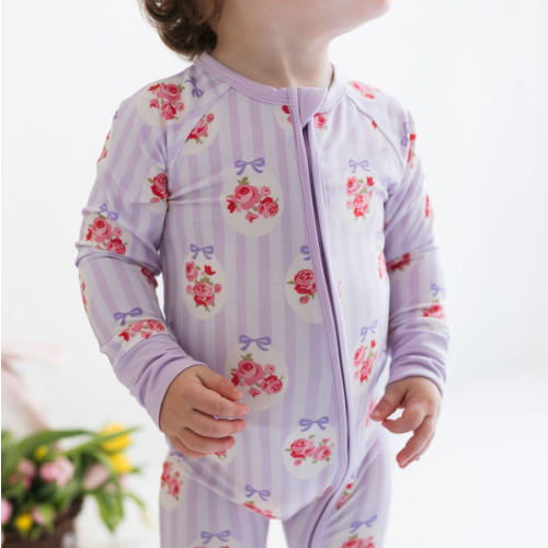 Petal Pop Zipper Romper – In My Jammers