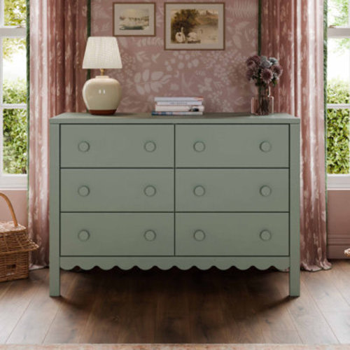 daVinci Sammy Scallop 6-Drawer Dresser & Reviews | Wayfair